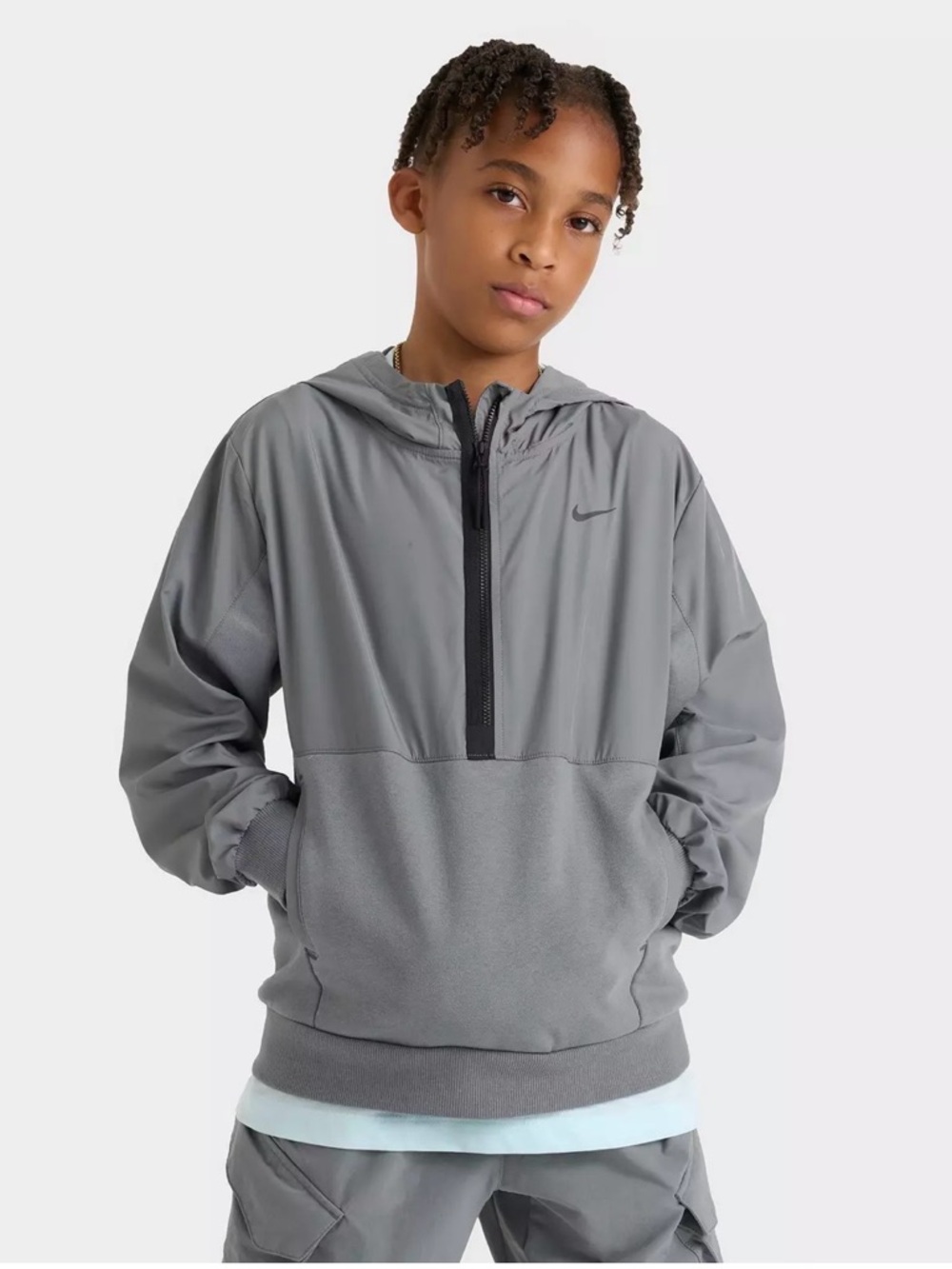 Nike Big Kids Sportswear City Utility Easyon Half Zip Hoodie